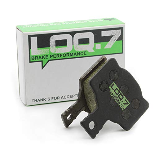 LOQ.7 Fahrrad Bremsbeläge – organisch (Resin) kompatibel mit Magura MT2 | MT4 | MT6 | MT8 | MT Trail