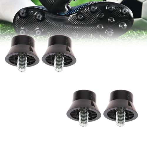 Fußball Studs,Ersatzstollen für Fußballschuhe,Tapered Fußballschuh Spikes,Nylon Fußballschuhspikes,rutschfeste Schuhstollen,Schuhersatzstollen,Schraubstollen für Fussballschuhe 4 Stück 13 mm Tokaneit