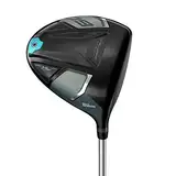 Wilson Staff Golfschläger, D9 Driver, Für Damen, 14,0° Loft, L-Flex, Für Rechtshänder, Schwarz/Blau, WGW470015