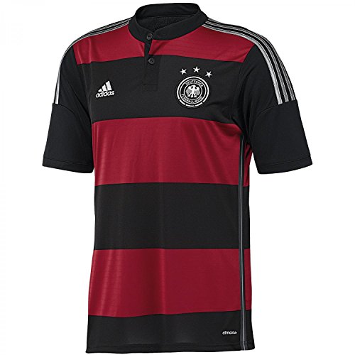 adidas Kinder Trainingsshirt DFB Trikot Away WM, Schwarz / Rot, 128, G74524