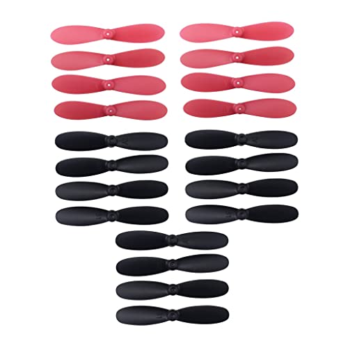 ZYGY 20PCS Propeller für HS190 901HS 901S 901H X300C LF606 SG800 E61HW S9 Mini Quadcopter Fernbedienung Drohnen Zubehör