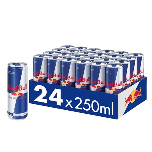 Red Bull Energy Drink - 24er Palette Dosen Getränke, EINWEG (24 x 250 ml)