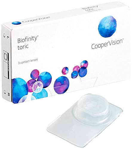 Biofinity Toric, Monatslinsen weich, 3 Stück / BC 8.70 mm / DIA 14.5 / CYL -1.75 / ACHSE 140 / -6.5 Dioptrien