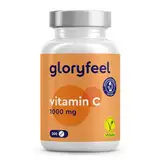 Vitamin C 1.000mg - Immun-Support** Hochdosiert - 200 vegane Tabletten (7 Monate) - Laborgeprüft und ohne Zusätze in Deutschland hergestellt