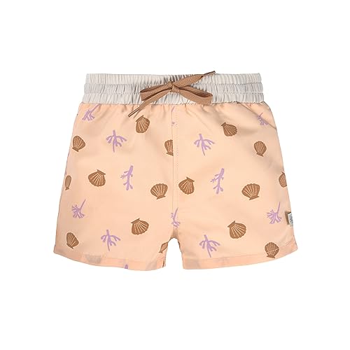 LÄSSIG Baby Kinder Badehose Badeshorts integrierte Schwimmwindel UV Schutz/Boardie Shorts Corals Peach Rose, 19-24 Monate, Größe: 92