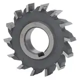 Fafeicy Gerade Zahnstahlhochschneider mit Hochgeschwindigkeits -Stahlmahlen Glatte Kante für Zahnradschneider Integraler Form für Metallbearbeitung 63x12