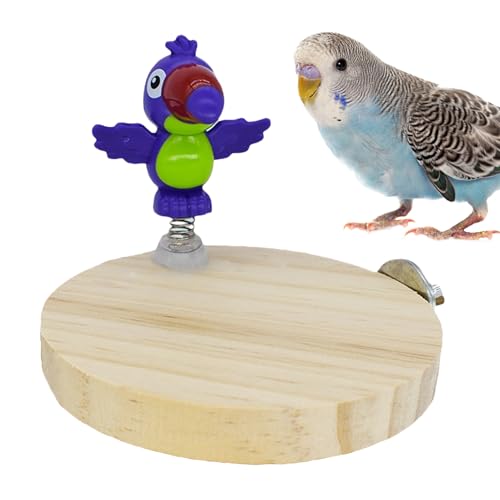 Vogelsitzstange - Sitzstangen Für Vogelkäfige - Vielseitige Vogelspielplatz Für Aras Sittiche Hühner Innenbereich & Außenbereich