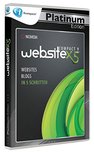 Incomedia Website X5 Compact 9 - Avanquest Platinum Edition