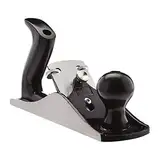 Amazon Basics No.4 Adjustable Universal Bench Hand Plane - 2-Inch Blade And Plastic Handles For Precision Woodworking, 5 cm, Grau/Schwarz