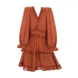 Angxiwan Dirndl Sale GüNstig Midi Damen Oktoberfest Outfit Kostüm Anzug Knöpfen Kostüm Outfit Hosenträger Verschiedene Modelle kariert Uniform Anzug Dirndl Casual Dirndlkleid