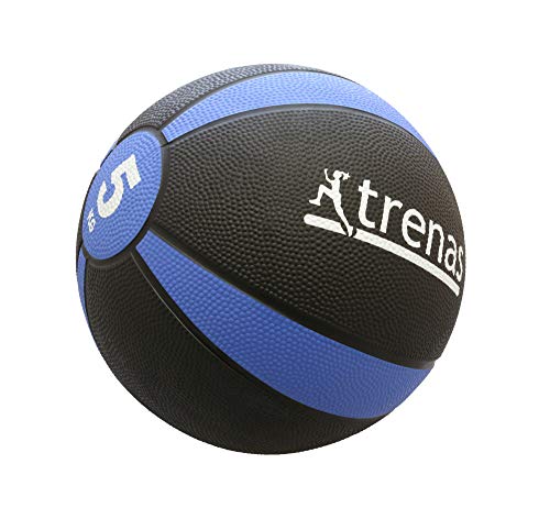 trenas Gummimedizinball PRO - Der professionelle Medizinball - 5 KG