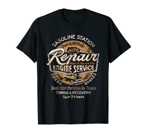 Oldtimer-T-Shirt Auto Motor Repair Motorservice Classic T-Shirt