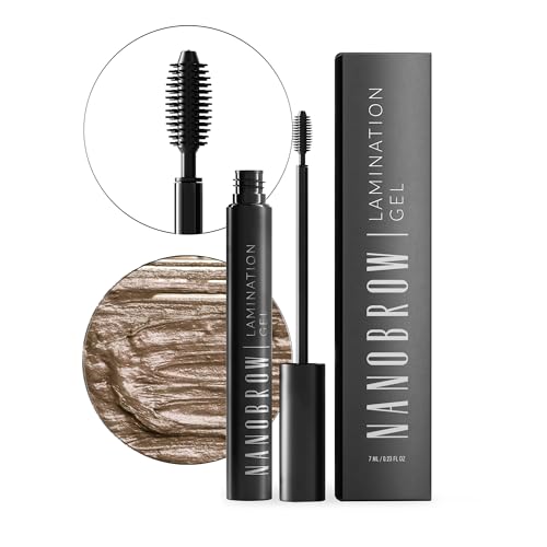 Augenbrauengel Nanobrow Lamination Gel -Augenbrauen-Gel, Augenbrauen-Styling und Make-up (Beige)