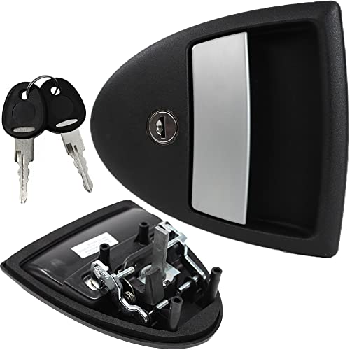 FAP Türschloss Außenschloss Wohnwagen Wohnmobil Caravan FF-System Triangle 1 schwarz (S)