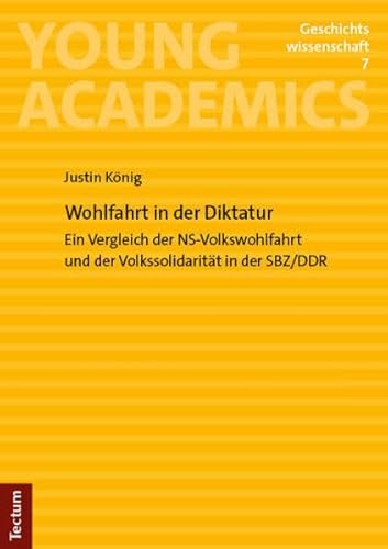 Wohlfahrt in der Diktatur: Ein Vergleich der NS-Volkswohlfahrt und der Volkssolidarität in der SBZ/DDR (Young Academics: Geschichtswissenschaft)