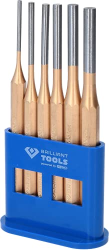 BRILLIANT TOOLS BT085070 Durchtreiber-Satz, 6-tlg. [Powered by KS TOOLS]