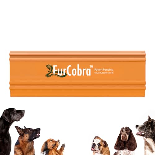 FurCobra Pro Pet Hair Remover 4.33" - Einfacher Griff, Leichter, Kompakter Hundehaarentferner Auto, Katzenhaare Entferner - Tierhaarentferner Auto, Heimoberflächen - Hundehaare Entfernen