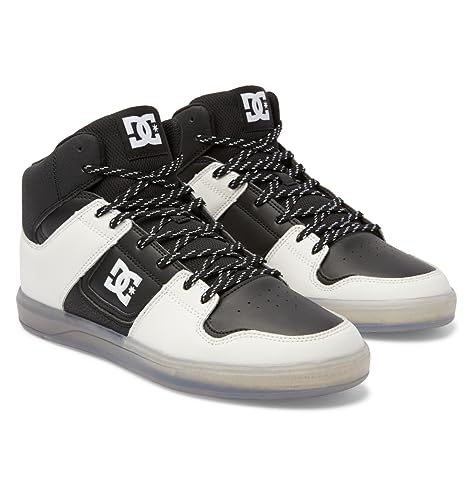 DC Shoes Herren Cure Hi Top Sneaker, Black/Cream, 40.5 EU