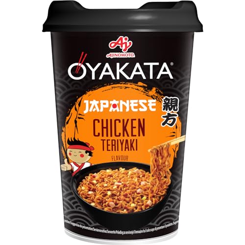 Ajinomoto OYAKATA Teriyaki Hähnchen Geschmack Instant Nudeln Wok Style Japanischer Art Schnelle Zubereitung Ramen 96g