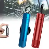 Safe Pro X FüR Autoscheiben,Safe Pro X Auto, Safepro X Auto Notfallhammer & Gurtenschneider FüR Autoscheiben Kompatibel Mit Allen Fahrzeugen (2pcs-a)