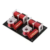 Topiky 2 Wege Audio Lautsprecher Frequenzteiler Modul Höhen Bass Hi-Fi Audio Frequenzweiche Filter Verteilerplatine für DIY Lautsprecher