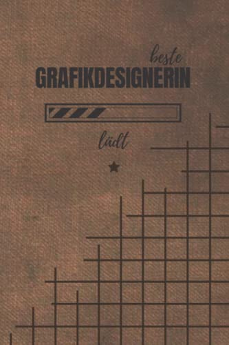 Grafikdesignerin Notizbuch kariert: für die Ausbildung o. Weiterbildung | Perfekt für Frauen/Mädchen, die Grafiken designen | Ausbildungsbeginn Geschenk