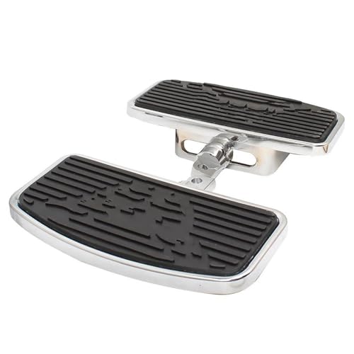 UMIXIRE Motorrad Einstellbare Vorne Hinten Passagier Trittbretter Montieren-Stil Fuß Rest Trittbretter Für Harley Für Dyna Für Electra Glide