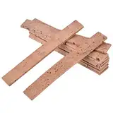 Klarinetten-Kork-Ersatzset, 10 Stück Natürliche Weich Holz Blatt Hals Gelenkteil Ersatzset Tenor Instrumenten Reparatur Zubehör Klarinetten Liebhaber Gute Abdichtung Geräusch Abrieb Beständig Keit