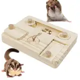 Meerschweinchensuche Spielzeug - Meerschweinchenspielzeug | Hamster Hölzerne Interaktive Anreicherung | Langlebiger -resistentes | Kognitive Fähigkeiten Verbessern Das Puzzle Für Kleine Tier