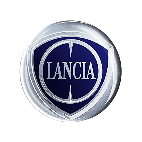 Lancia 21257 Aufkleber 3D Offiziellen Logo 40 mm