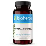 Löwenzahn Löwenzahnwurzel 350 mg 100 Kapseln, Hochwertiger Komplex mit Vitamin B6 zur Unterstützung der Lebergesundheit von BIOHERBA