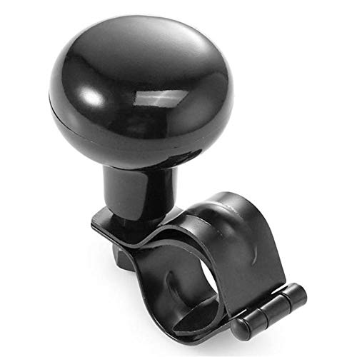 Universal Lenkrad Knauf Lenkgriff Ball Kugel Schwarz Auto Handle Lenkrad Drehknopf Spinner Griff Knopf