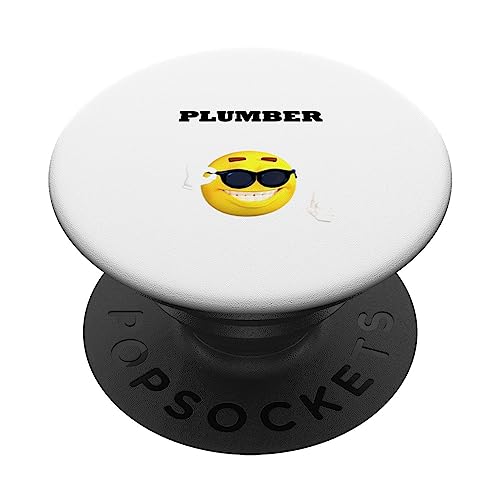 Klempner – Sanitärunternehmer Pipefitters Herren Damen Kinder PopSockets mit austauschbarem PopGrip