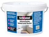 SchimmelX Schutzfarbe Wand und Decke 2,5 l | hochdeckende Spezialfarbe | für Küche, Bad und Wohnbereich | scheuerbeständig | Lösemittelfrei | Innenbereich