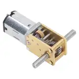 Mikro-Getriebemotor DC 3 V 13 U/min mit Metallgetriebe und Montagehalterung für Smart Car