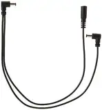 Mooer Power Daisy Chain Cable, 2 Plugs, angled