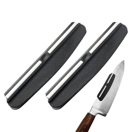 2 Stück Schleifhilfe 15 grad,Messer Schleifen,Langlebiger Schleifhilfe Messer,Tragbarer Schleifhilfe,Simple Messer Schleifhilfe,Messerschärfer Winkelführung,Schärfhilfe für Küchen Schärfen