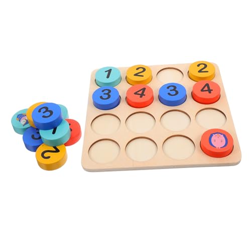 1 Set Sudoku Spiel Spielzeug Rätsel Sudoku Brettspiel Kinder Sudoku Spielzeug Schachbrettspiel Sudoku Tischspiel Kinder Freizeitspielzeug Sudoku Holzspiel NAMOARLY