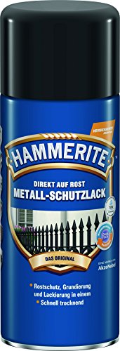 HAMMERITE metallschutzlack glänzend schwarz 400ml