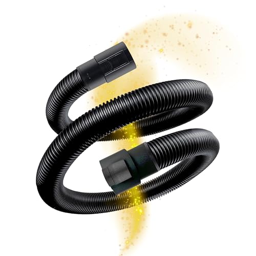 SAFE 'N CLEAN Saugschlauchverlängerung 3,5m, Schwarz, Polyethylen (PE), Reinigungsequipment-Zubehör, Alternative zu Original 2.863-305.0, mehr Aktionsradius & Bewegungsfreiheit