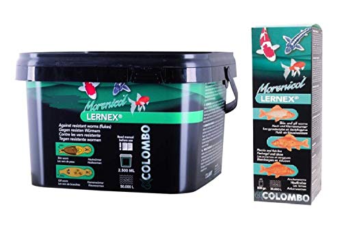 Colombo Lernex 200g gegen Hautwürmer (Gyrodaktylus), Kiemenwürmer (Dactylogyrus) und Fadenwürmer (Nematoden)