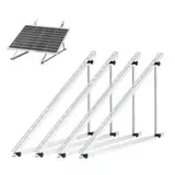 Solarmodul Halterung 46.5 Zoll,Photovoltaik Universal Solarmodul Halterungen 118CM, halterungen balkonkraftwerk für Dachhalterungen Solarmodule (118cm Solarmodul Halterung 2 Paar)