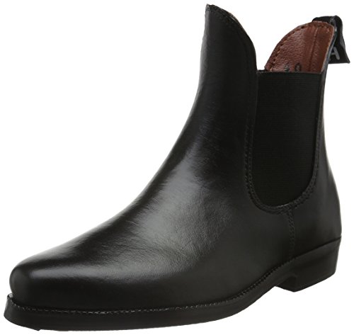 HKM Herren Hkm 5300 Soft/Weit, Elastikeinsatz Gummistiefelette, 28-46 Jodhpurgummistiefel, 9100 Schwarz, 45 EU