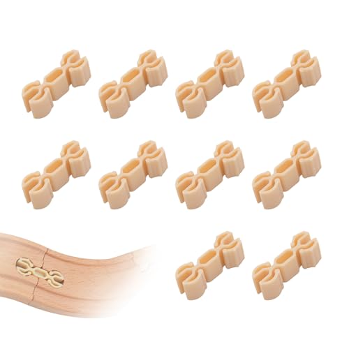 MaNeaz 10 Stück Holzschienen Adapter Verbinder Holzeisenbahn Zubehör Wiederverwendbare Universal Verbinder Set Für Spielzeugeisenbahnen Kompatibel Mit Brio Lillabo Melissa Thomas Ikea U.V.M