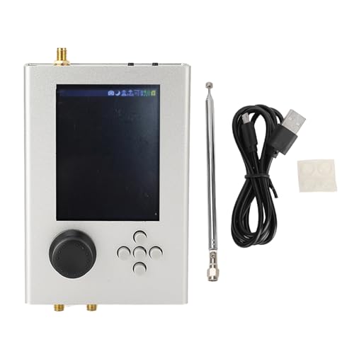 Tragbarer Funk-Transceiver, 3,5-mm-Audiobuchse, PPM-Kalibrierung, Funktioniert von 1 MHz Bis 6 GHz, Gehäuse aus Aluminiumlegierung, für SSB AM