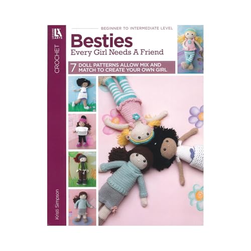 Leisure Arts Besties Every Girl Needs A Friend Crochet Book