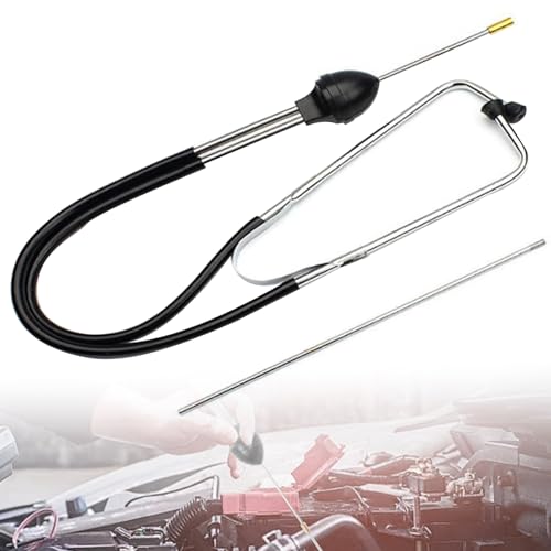 Wjelet Mechaniker-Stethoskop, KFZ Motor Stethoskop Set, Motorstethoskop Maschinen Stethoskope für Autos, Lastwagen und Motorräder für Maschinen und Fahrzeugdiagnose