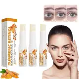 Lumibalm For Under Eye Bags,Turmeric Retinol Eye Cream Stick,Lumistick for Eye Bags,Anti Aging Under Eye Cream,Eye Balm Stick Hydrating,Turmeric Eye Cream Stick For Puffiness & Bags (3)