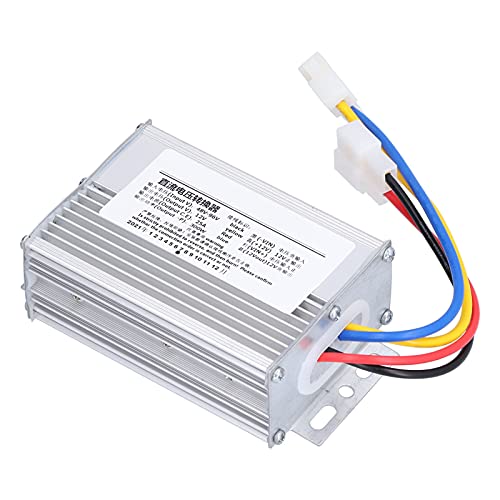 Spannungswandler, DC 48V-96V auf DC 12V 25A 300W IP66 Wasserdichter Spannung Konverter Transformator Voltage Reducer Converter für Auto Boot LKW Fahrzeug Solar System