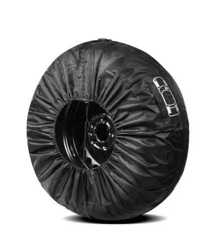 Universal-Auto-Ersatzreifenabdeckung für 33-45,7 cm Reifen, Polyester, Auto-Reifen-Aufbewahrungstasche, Automobil-Fahrzeug-Radschutz (Typ 1)